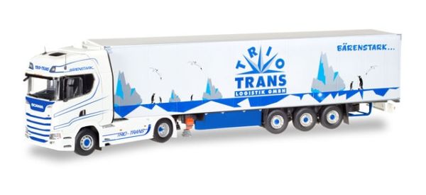 HER071369 - SCANIA CS 20 HD 4x2 mit Trio Trans 3-Achs-Kühlanhänger - 1