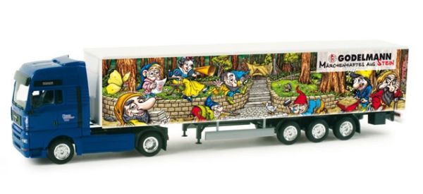 HER157681 - MAN TGA XXL 4x2 mit 3-Achs-Auflieger - GODELMANN - 1