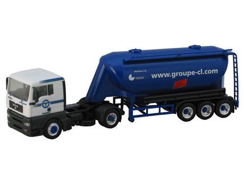 HER1585 - MAN TGA 4x2 mit Zementsattel 3 Achsen - CL GROUP - 1