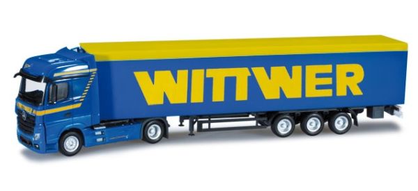 HER301633 - MERCEDES Actros 4 x2 mit Auflieger 3 Achsen - WITTWER - 1