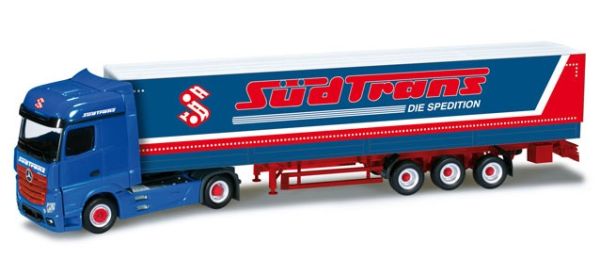 HER301848 - MERCEDES Actros 4x2 mit Auflieger 3 Achsen - SUDTRANS - 1