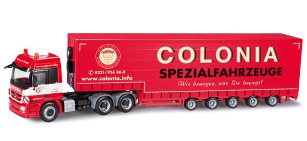 HER303101 - MERCEDES Actros 08 SZ 6x4 mit 5-Achs-Sattelauflieger - COLONIA - 1