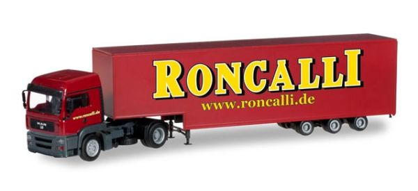 HER304658 - MAN TGA LX 4x2 mit Auflieger 3 Achsen - RONCALLI - 1