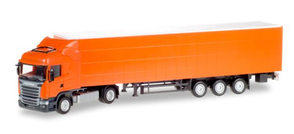 HER307451 - SCANIA R13 HL 4x2 und Planenanhänger - 1