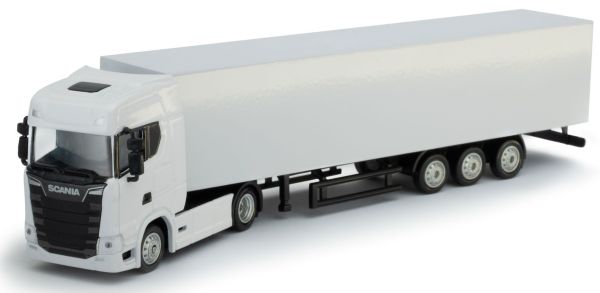 HOL1-041201 - SCANIA S Serie 4x2 und starrer Kofferanhänger - 1