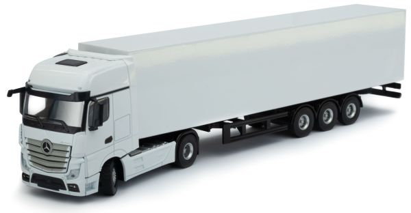 HOL2-086000 - MERCEDES BENZ Actros MP4 4x2 und starrer Kofferanhänger - 1