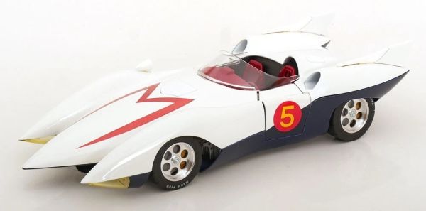 HAM-010 - Speed ​​​​Racer MACH 5 PreMo Weiß und Blau - 1
