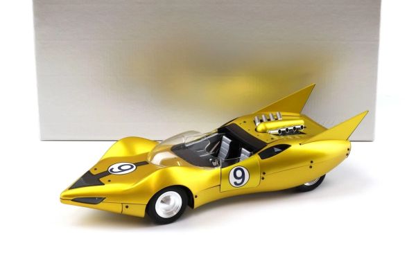 HAM-011 - Speed ​​​​Racer MACH 5 PreMo Serie 2 Metallic Gelb - 1