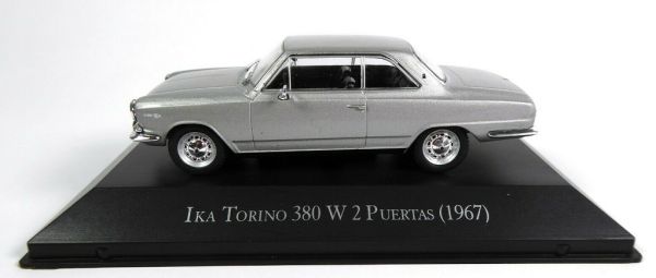 MAGARG03 - IKA Torino 380 W 2-türige Limousine 1967 metallic grau in Blisterverpackung verkauft - 1