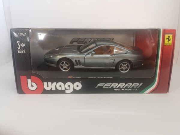 BUR26004GR - FERRARI 550 Maranello Grau - 1