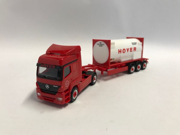 HERHOYER - MERCEDES Actros 4x2 mit HOYER Containerauflieger - 1