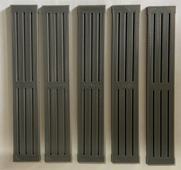 IP41 - 5 Gitterroste 12 cm - 1