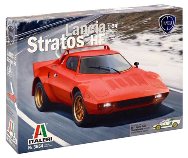 ITA3654 - LANCIA Stratos HF-Modell zum Zusammenbauen und Lackieren - 1