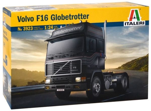 ITA3923 - VOLVO F16 Globetrotter Ladeluftkühler 4x2 Modell zum Zusammenbauen und Lackieren - 1