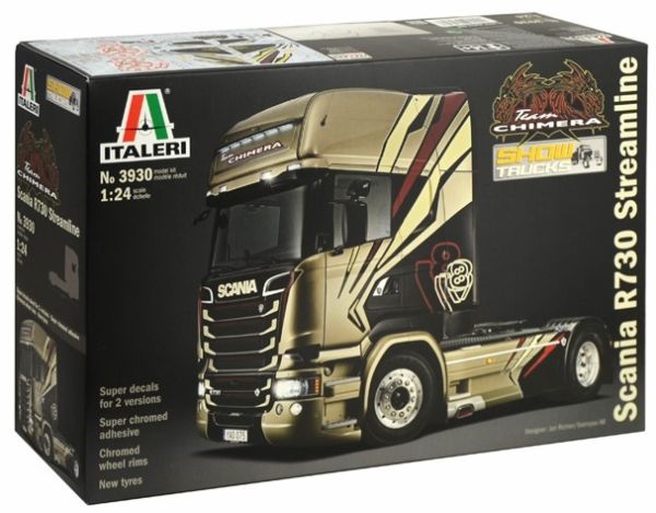 ITA3930 - SCANIA R730 Streamline Team Chimera 4x2 Show Truck Modell - 1
