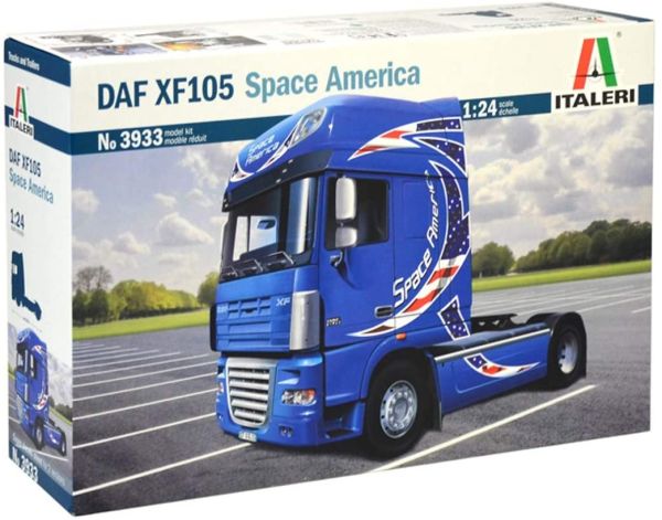 ITA3933 - DAF XF 105 Super America 4x2-Modell zum Zusammenbauen und Lackieren - 1
