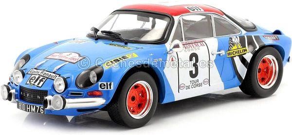 IXO18RMC062B - ALPINE A110 #3 Korsika-Rundfahrt 1973 - 1