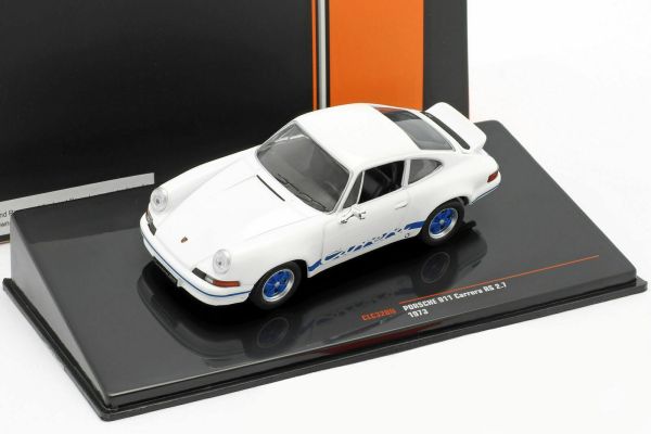 IXOCLC320N - PORSCHE 911 Carrera RS 2.7 1973 weiß blaue Felgen - 1