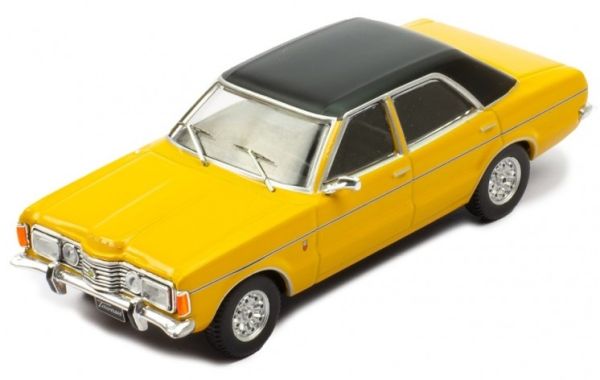 IXOCLC344N - FORD Taunus GLX 1983 gelbes schwarzes Dach - 1