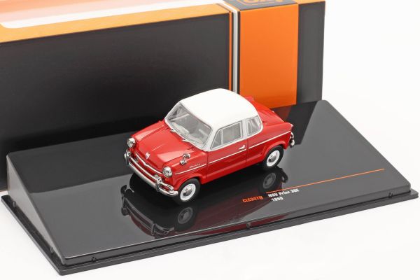IXOCLC347N - NSU Prinz 30E 1959 rot und weiß - 1