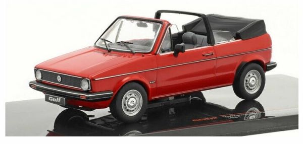 IXOCLC353N - VOLKSWAGEN Golf Cabriolet offen 1981 rot - 1