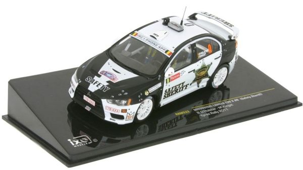 IXORAM533 - MITSUBISHI Lancer Evolution X Safety Sheriff #0 Rallye Ypern 2011 BD Hulster / M.Kinget - 1
