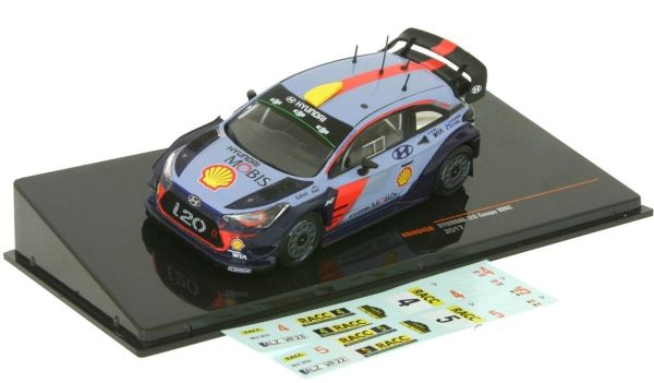 IXORAM645B - HYUNDAI i20 Coupé WRC 2017 mit diversen Aufklebern inkl. Rallye de Catalunya 2017 - 1