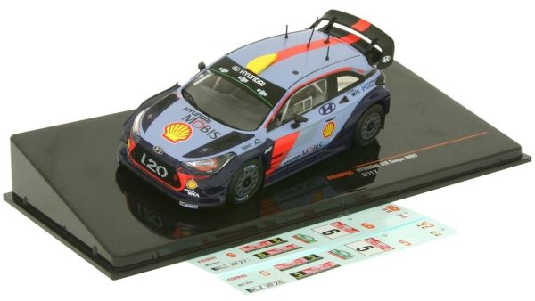 IXORAM645C - HYUNDAI i20 Coupé WRC 2017 mit diversen Aufklebern inklusive - 1