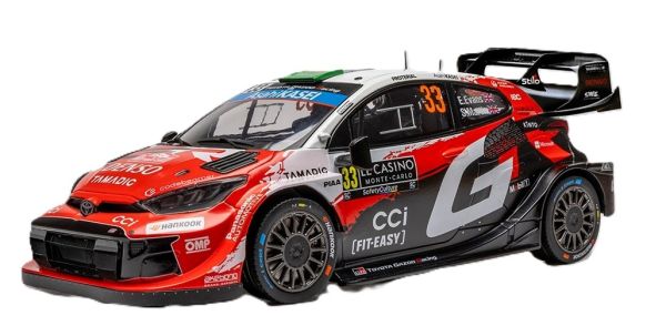 IXO18RMC269B.22 - TOYOTA GR Yaris Rally1 #33 Rallye Monte Carlo 2026 EVANS / MARTIN - 1