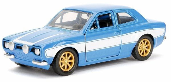JAD253202000C - FORD Escort blau mit weißen Streifen aus Brian's Fast & Furious - 1