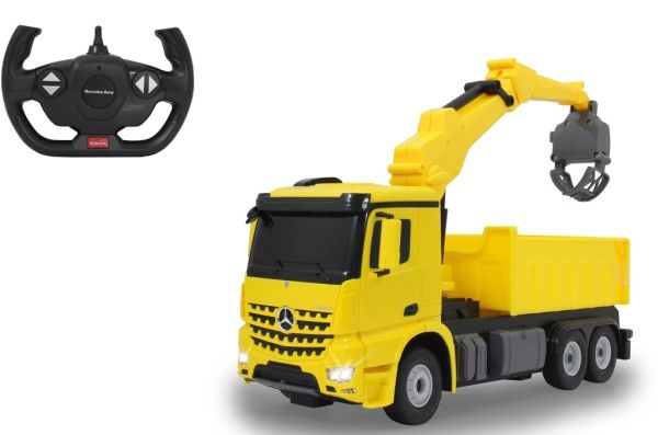 JAM405214 - MERCEDES Arocs mit Absetzkipper und RC-Kran - 1