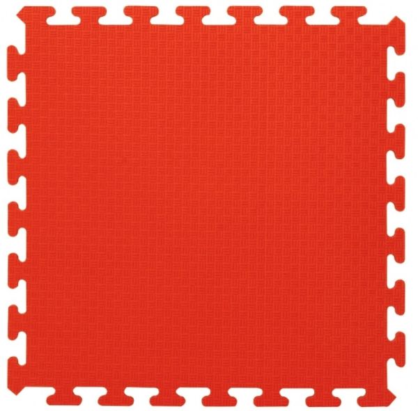 JAM460419 - 4 Rote Puzzlematte - 50 x 50 cm - 1