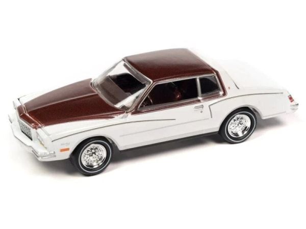 JLMC032A-B - 1980 Chevrolet Monte Carlo in Weiß aus der MUSCLE CARS-Serie 2023 (Blisterverpackung) - 1