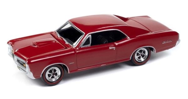 JLPC014-C - 1966er Pontiac GTO, rot, USPS-Modell aus der Serie POP CULTURE, noch in Blisterverpackung - 1