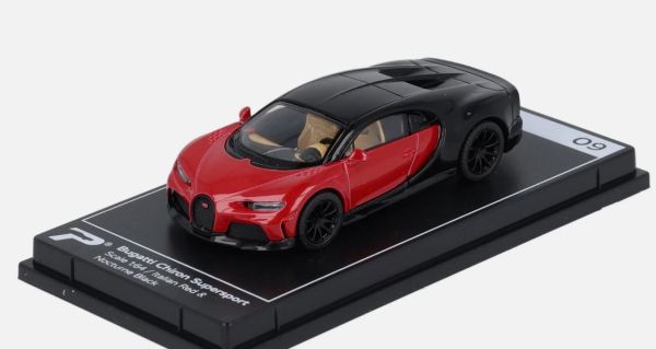 KTH09 - BUGATTI Chiron Super Sport Rot und Schwarz – Hypercar League Collection - 1
