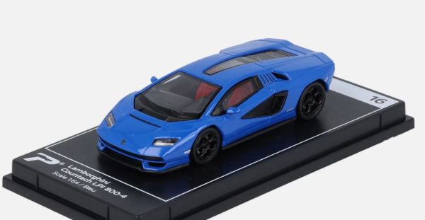 KTH16 - LAMBORGHINI Countach LPI 800-4 Blau – Hypercar League Collection - 1