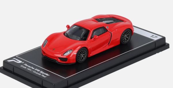 KTH17 - PORSCHE 918 Spyder Rot – Hypercar League Collection - 1