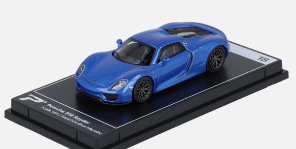 KTH18 - PORSCHE 918 Spyder Blau – Hypercar League Collection - 1
