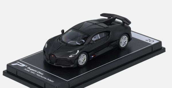 KTH20 - BUGATTI Divo Schwarz – Hypercar League Collection - 1