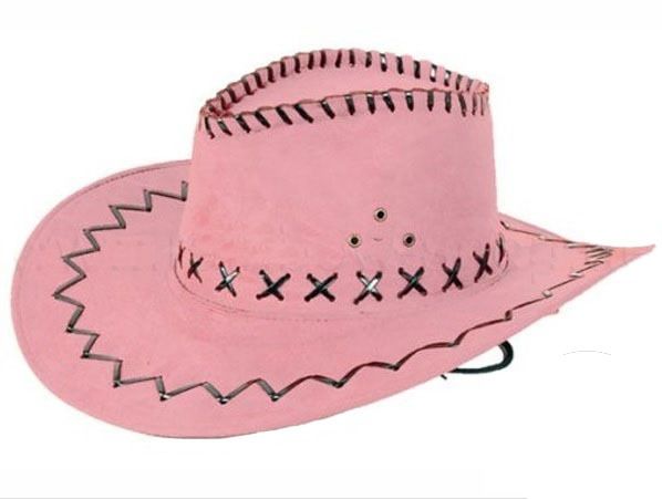 LP00499 - Rosa Cowboyhut - 1
