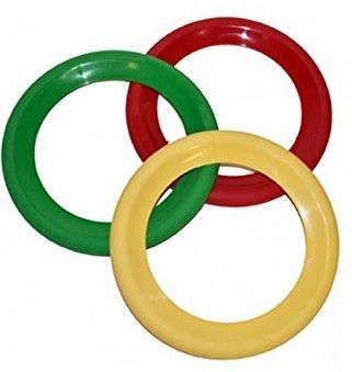 LPE55098 - Set mit 3 Jonglierringen - 20 cm - 1