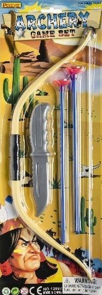 LPLI2042 - Indischer Bausatz mit Bogen; Messer und Pfeilen - 1
