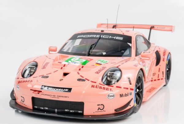 IXO-LEGT12003 - PORSCHE 911 RSR PINK PIG #92 1. der 24 Stunden von Le Mans 2018 M.CHRISTENSEN / ESTRE / VANTHOOR - 1