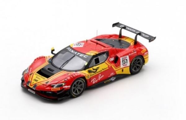 LOSLSRC188 - FERRARI 296 GT3 #51 2. Platz bei den 24H SPA 2024 A.ROVERA/D.RIGON/A.PIER GUIDI - 1