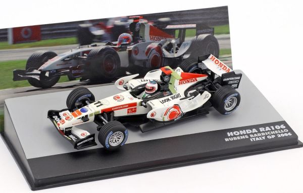 MAGKFIBAR11 - Formel 1 HONDA RA106 2006 #11 Fahrer Rubens Barrichello - 1