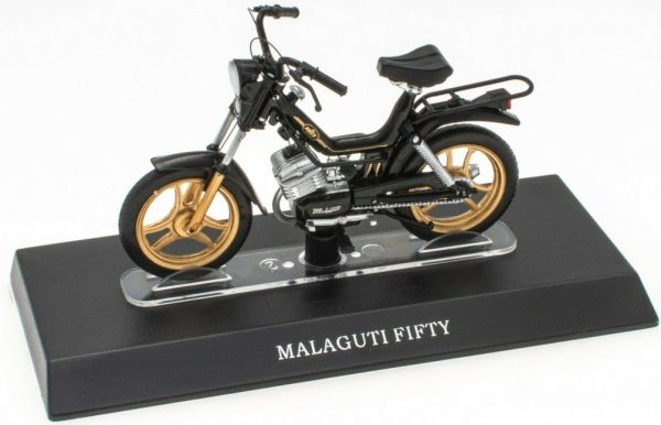 MAGMOT002 - MALAGUTTI Fifty 1989 Moped schwarzgoldene Felgen - 1