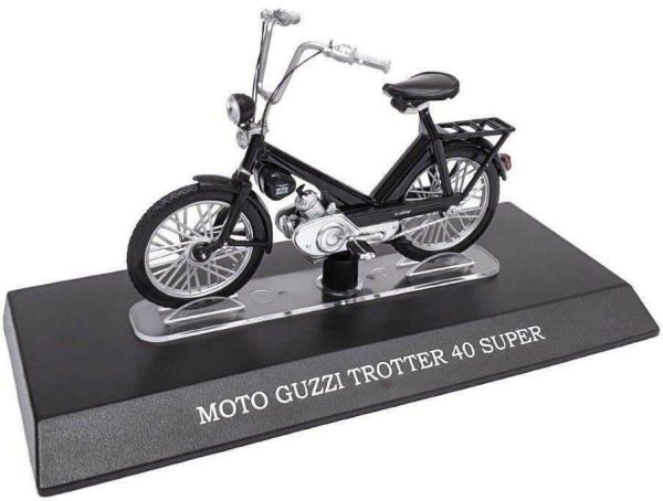 MAGMOT023 - Moped MOTO GUZZI Trotter 40 Super 1966 schwarz - 1