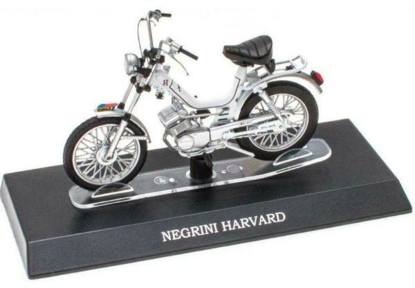 MAGMOT030 - NEGRINI Harvard Moped 1977 weiß - 1