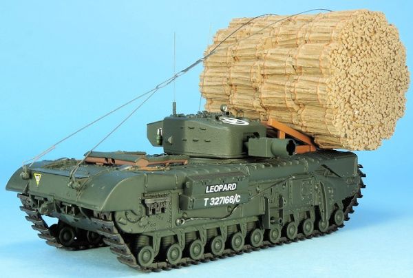 MFT48607 - CHURCHILL MK IV trägt Faschinen Goldstrand d-Day 6. Juni 1944 79. bewaffnete Division limitiert auf 100 Exemplare - 1