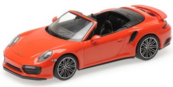MNC410067181 - PORSCHE 911 Turbo S Cabriolet offen 2016 dunkelorange - 1